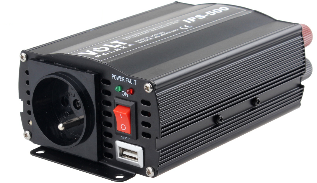 PRZETWORNICA VOLT POLSKA IPS-500 24V / 230V 350/500 W-1607589