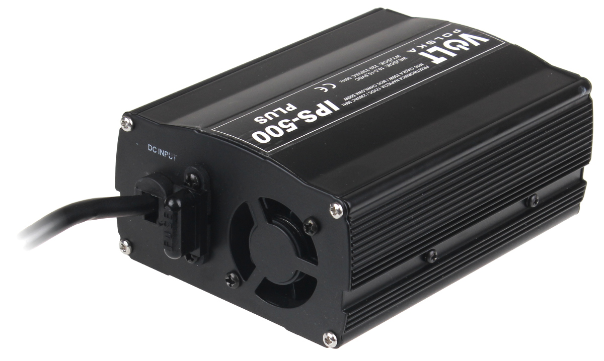 PRZETWORNICA VOLT POLSKA IPS-500 PLUS 12V / 230V 350/500 W-1825683