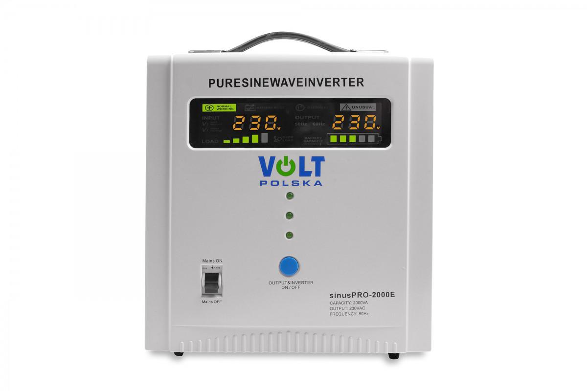 Przetwornica Volt Polska SinusPro 2000E 2000VA 12V 1250/2000W-1832286