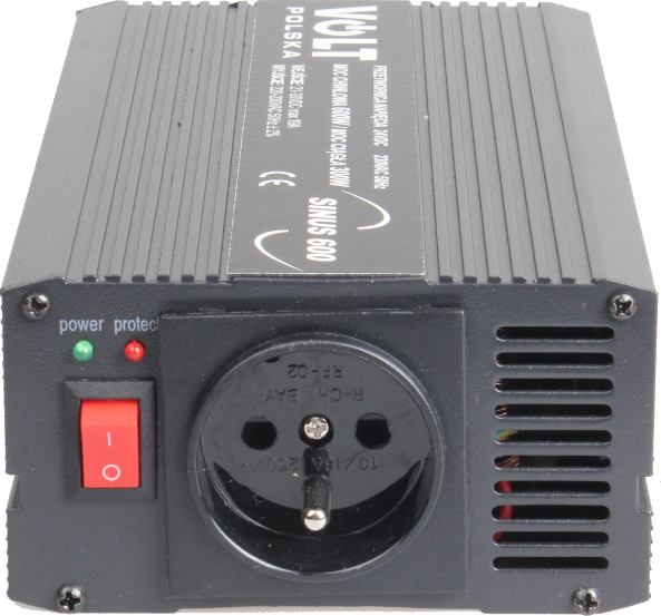 PRZETWORNICA VOLT POLSKA SINUS 600 24V / 230V 300/600W-1825723