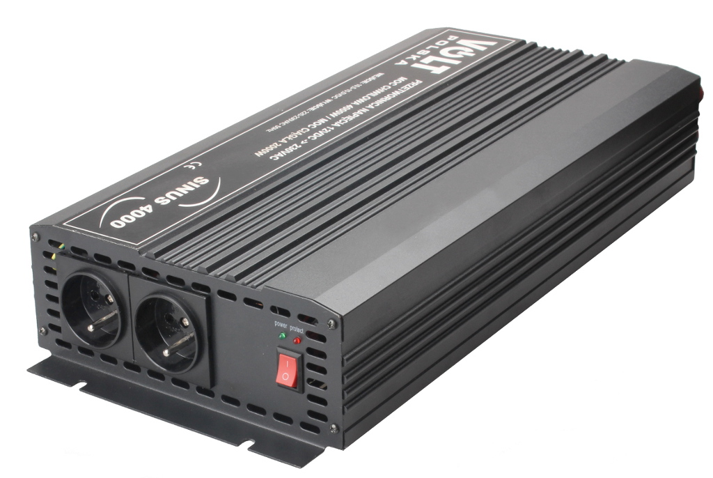 PRZETWORNICA VOLT POLSKA SINUS 4000 12V / 230V 2000/4000W-1607741