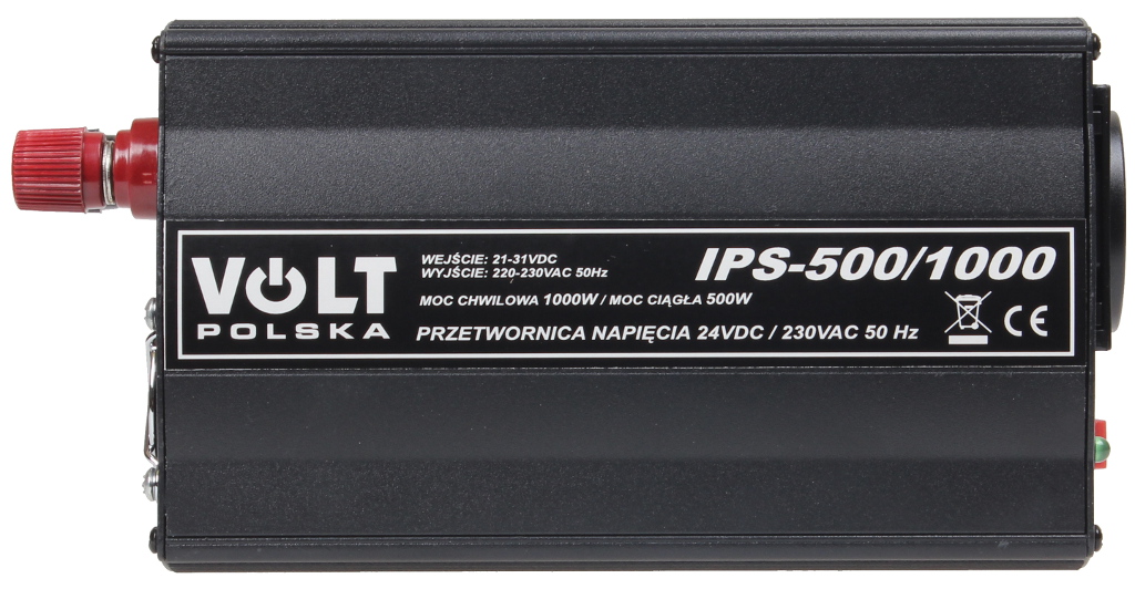 PRZETWORNICA VOLT POLSKA IPS-500/1000 24V / 230V 500/1000 W-1825867