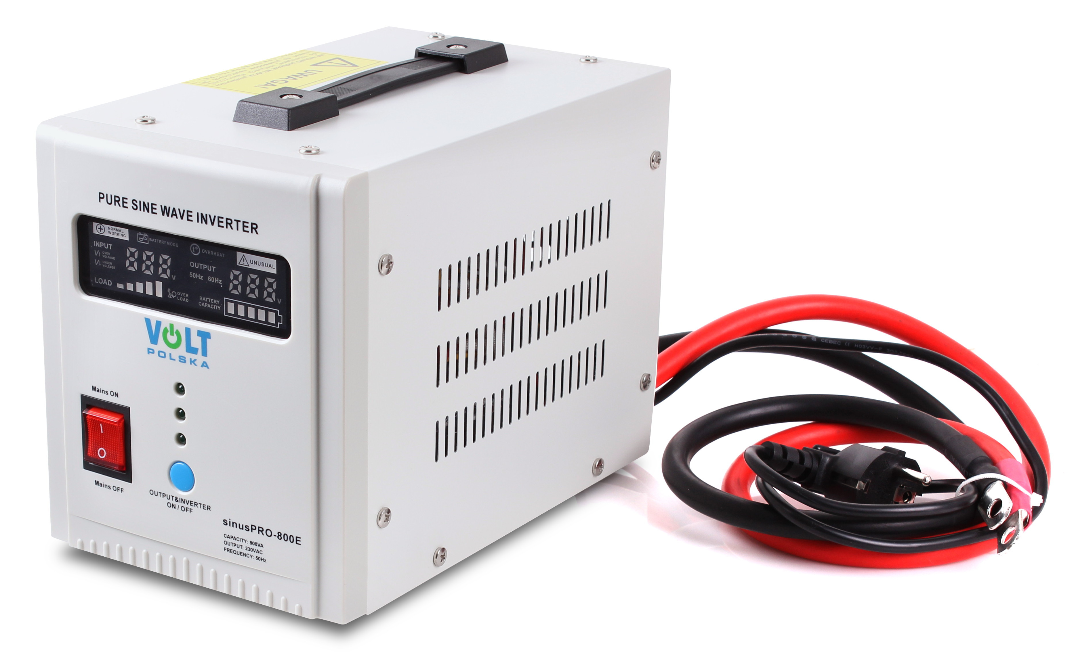 PRZETWORNICA VOLT POLSKA SINUSPRO-800E 12V 500/800W-1931778