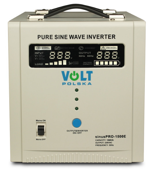 PRZETWORNICA VOLT POLSKA SINUSPRO-1500E 12V 1050/1500W-1892175
