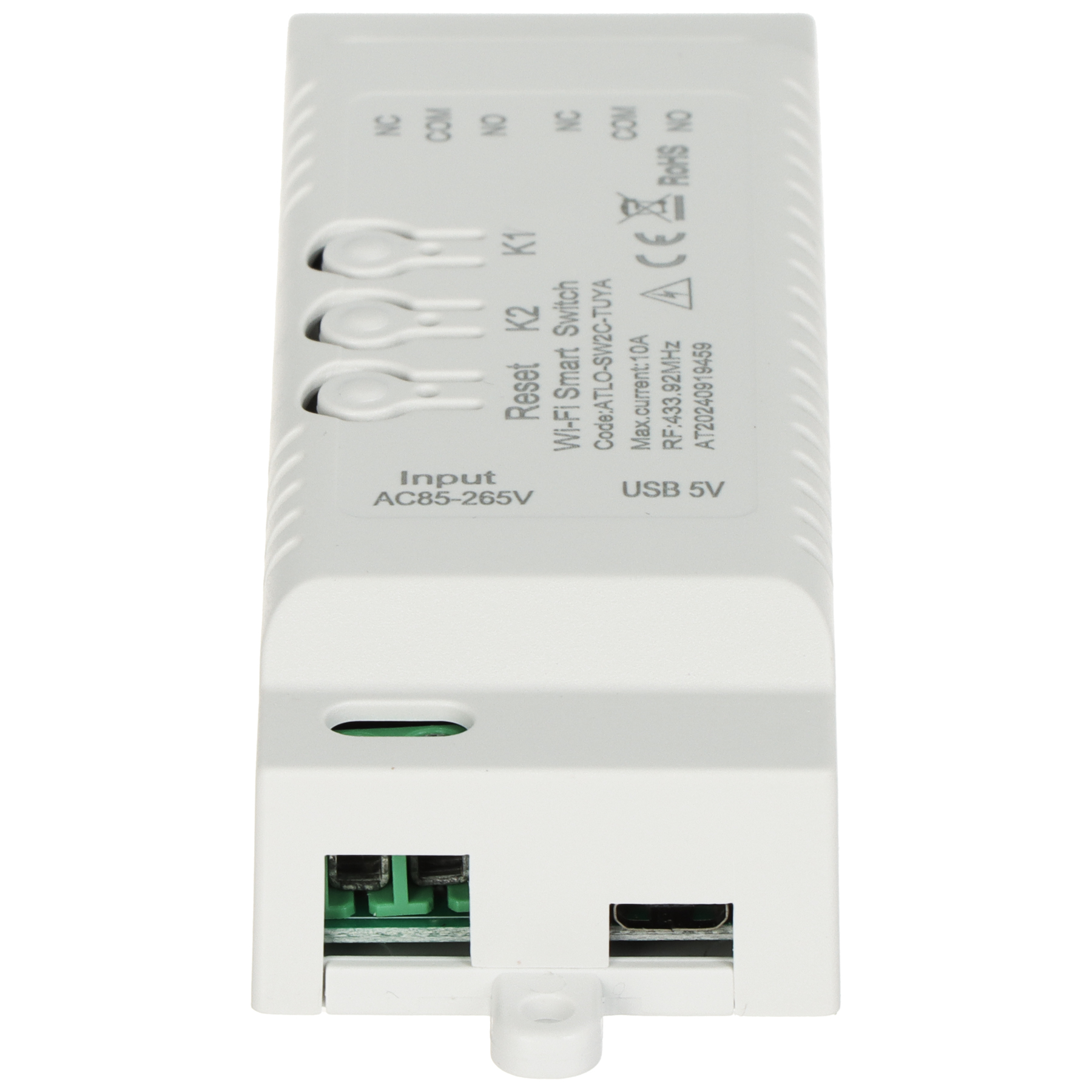 INTELIGENTNY PRZEŁĄCZNIK ATLO-SW2C-TUYA Wi-Fi, Tuya Smart-1708644
