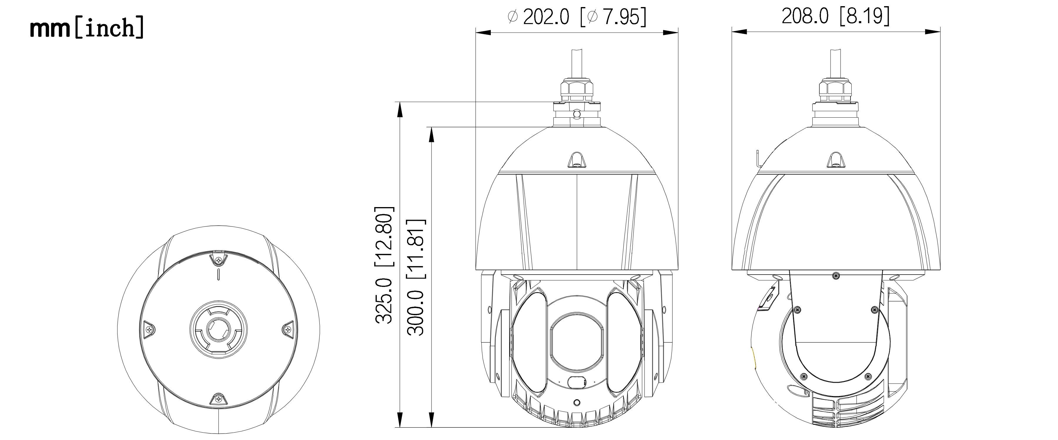 KAMERA IP SZYBKOOBROTOWA SD6E432MB-HNR-A-PV1 WizSense - 4Mpx 4.8... 154mm DAHUA-1984392