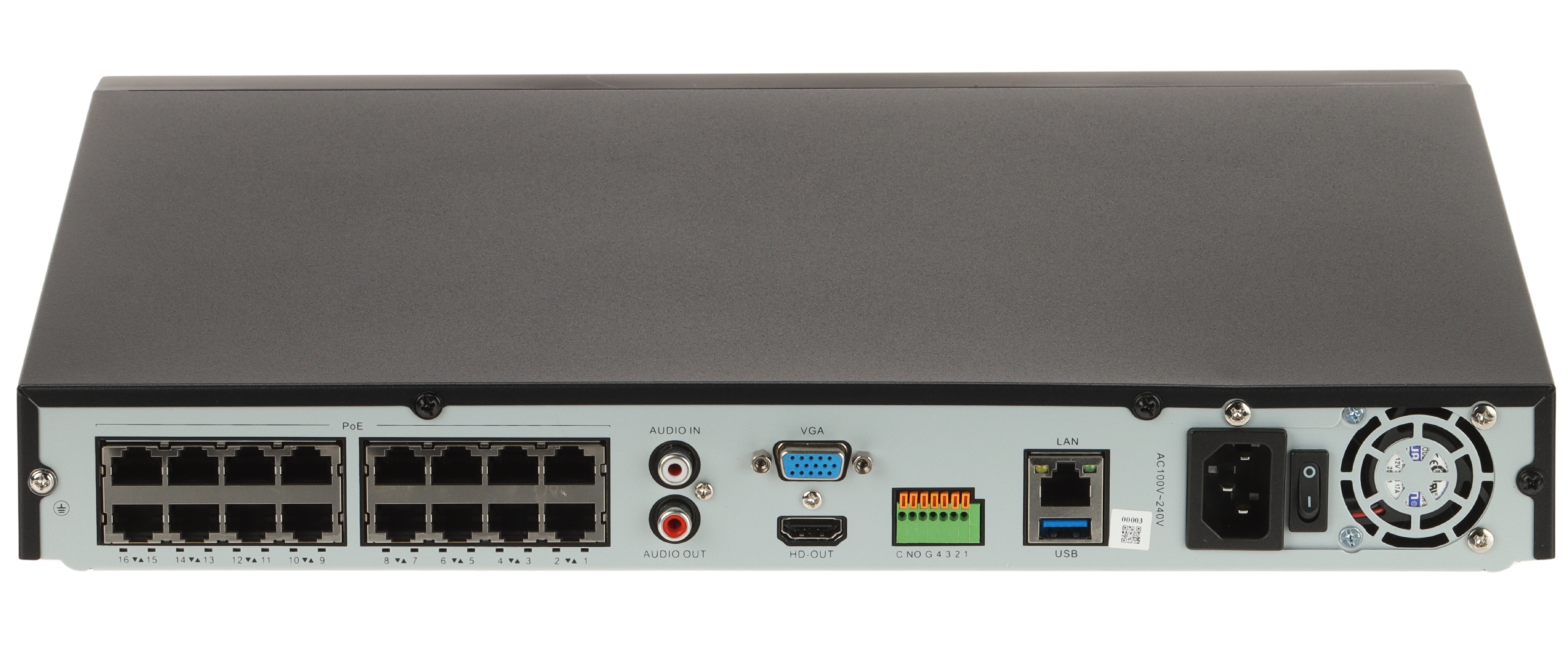 REJESTRATOR IP APTI-N3212AI-16P-I4 32 KANAŁY, 16 PoE APTI-1937747
