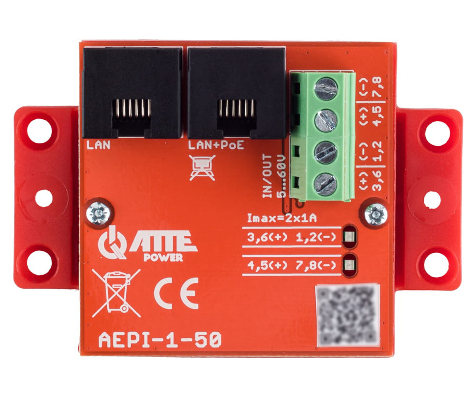 ADAPTER ZASILANIA POE AEPI-1-50 ATTE-1874241