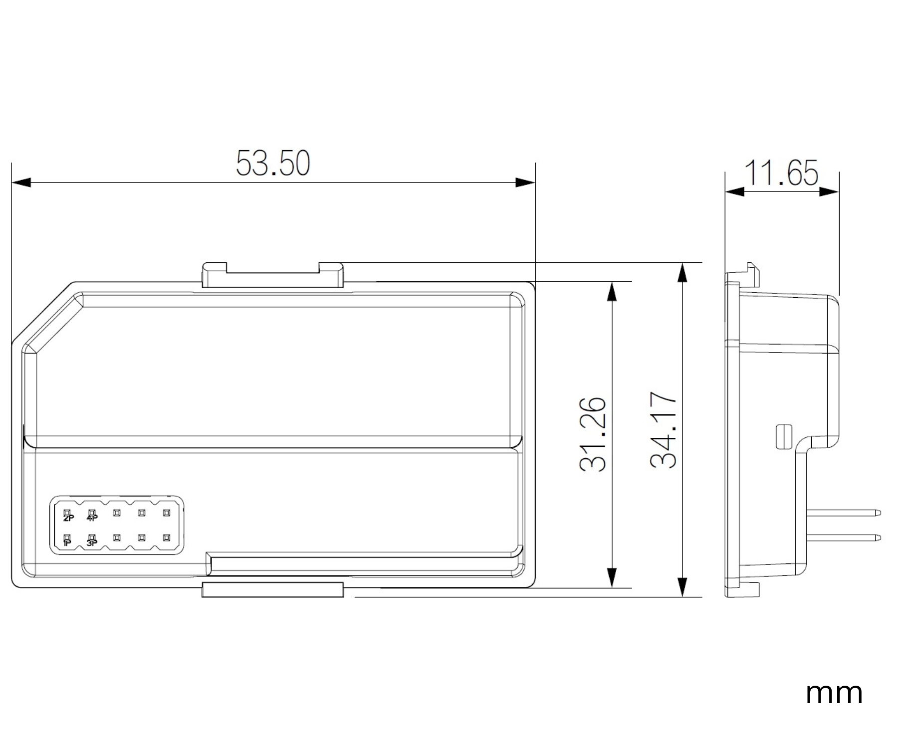 BEZPRZEWODOWY MODUŁ KOMUNIKACYJNY HY-MRF50-R8 868 MHz WISUALARM-1951328