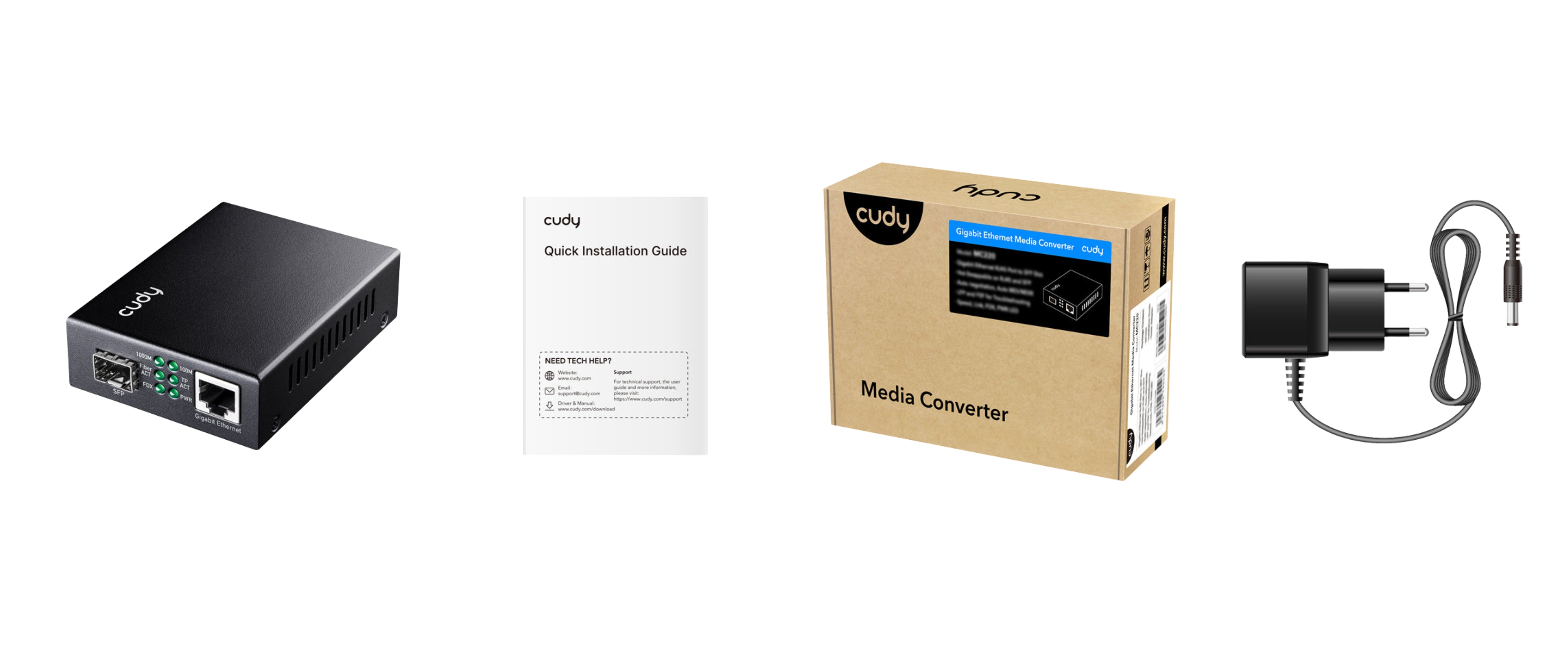 MEDIA KONWERTER SFP MC220 CUDY-1937890