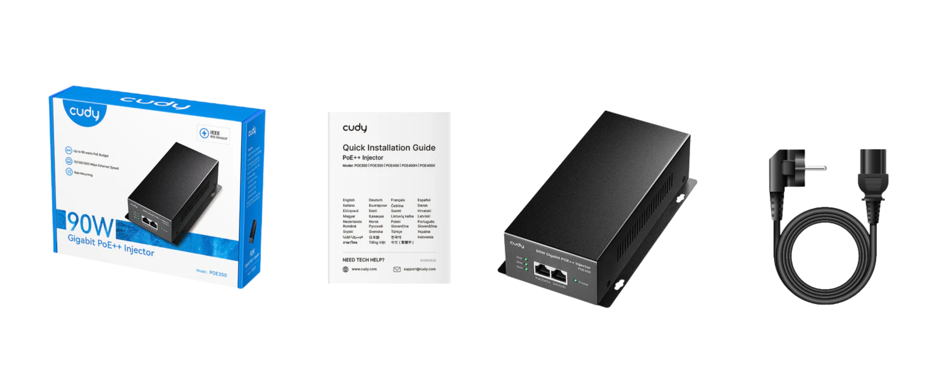 ZASILACZ POE POE350 90W CUDY-1938067