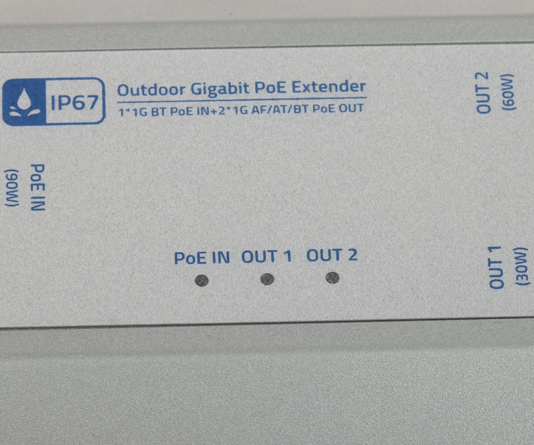 EXTENDER ETHERNET+PoE SPT-POE/2-POE-1G-IP67-1869185