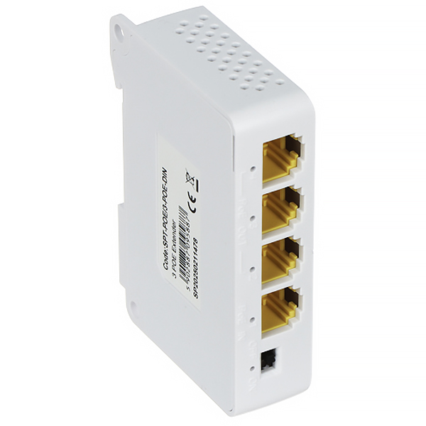 SWITCH POE / EXTENDER SPT-POE/3-POE-DIN 3-PORTOWY + 1X UPLINK DELTA NETWORK-1805383