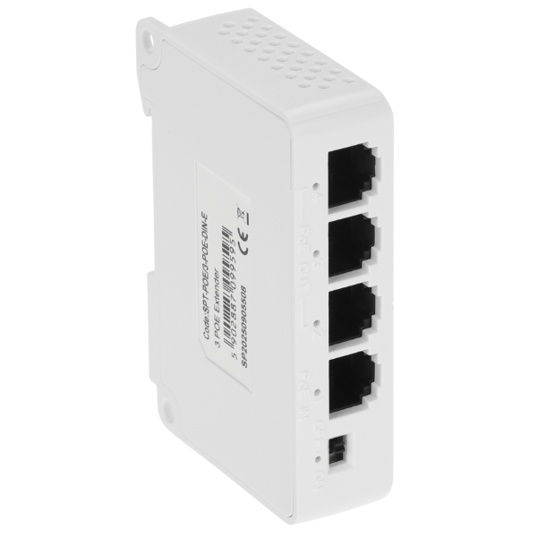 SWITCH POE / EXTENDER SPT-POE/3-POE-DIN-E 3-PORTOWY + 1X UPLINK DELTA NETWORK-1883378