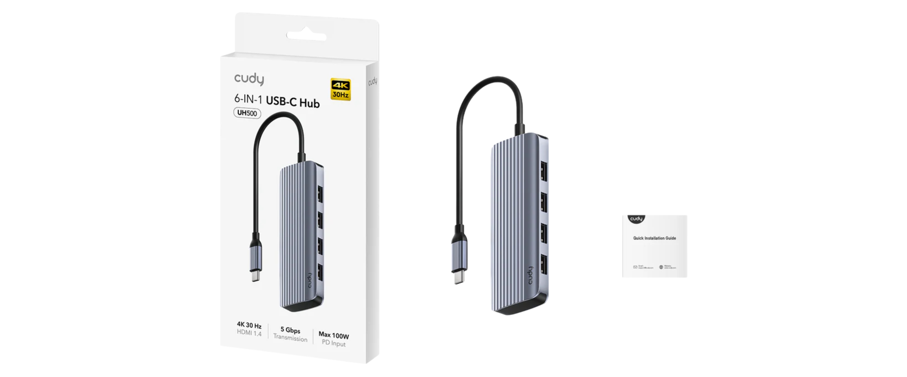 HUB USB 3.2 UH500 CUDY-1938394