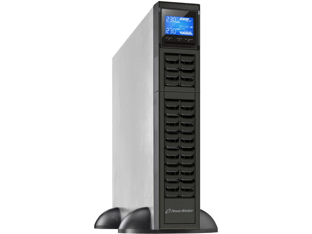UPS RACK 19" POWERWALKER ON-LINE 3000VA 4X IEC + TERMINAL OUT, USB/RS-232, LCD, TOWER-1151766